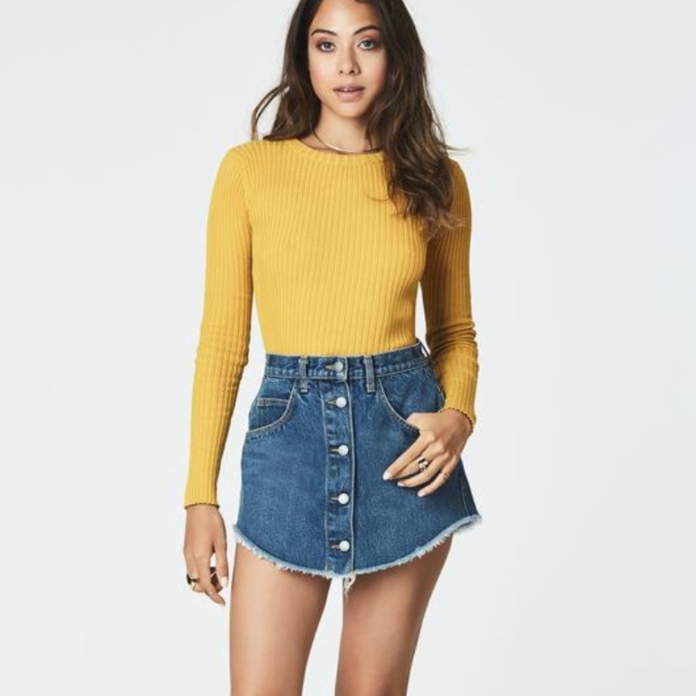 LF Jean Skirt